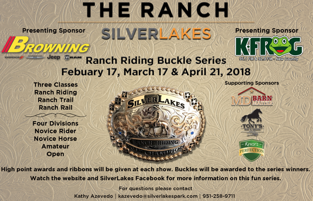 Equestrian Results Buckle Series: 2/17/18-4/21/18