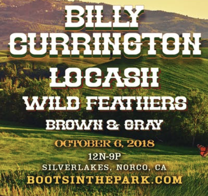 Boots in the Park comes to SilverLakes on October 6th, featuring Billy Currington